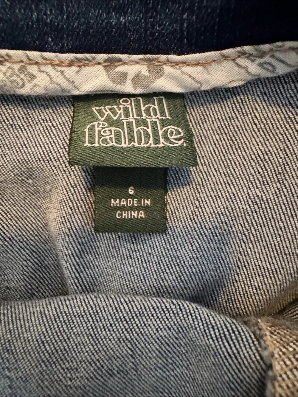 wild fable 90’s inspired Dark Blue Denim Mini Skirt